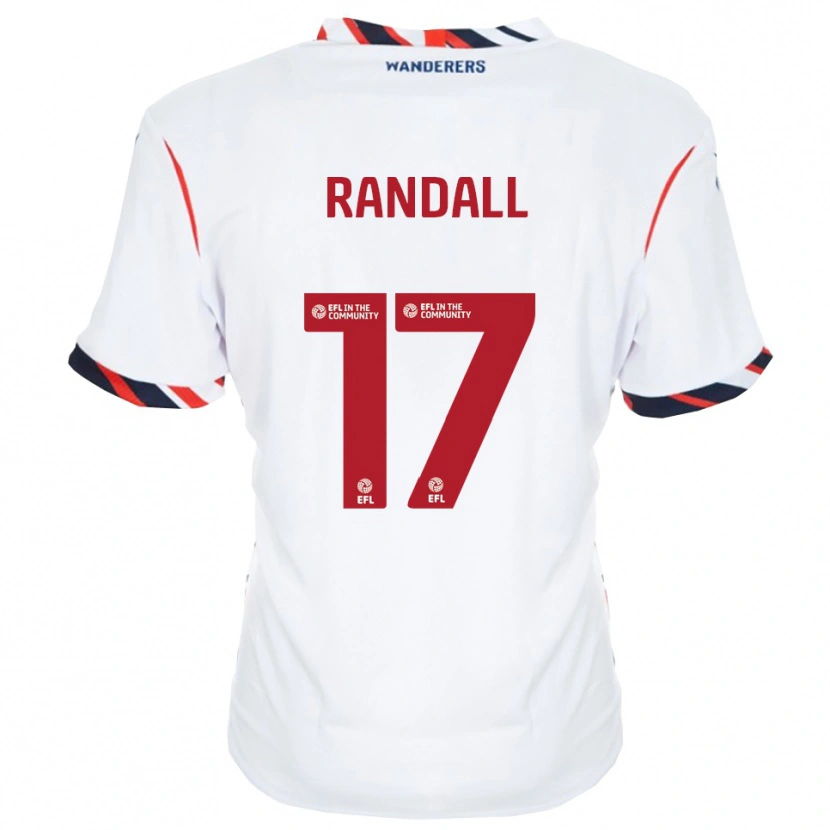 Danxen Kinder Joel Randall #17 Weiß Rot Heimtrikot Trikot 2025/26 T-Shirt Schweiz