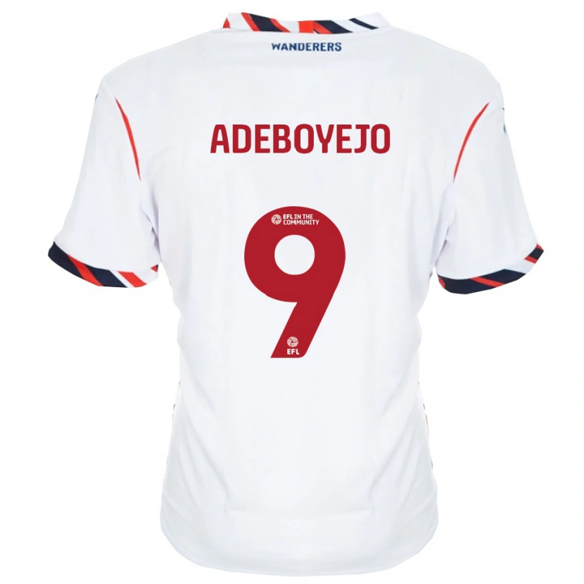 Danxen Kinder Victor Adeboyejo #9 Weiß Rot Heimtrikot Trikot 2025/26 T-Shirt Schweiz