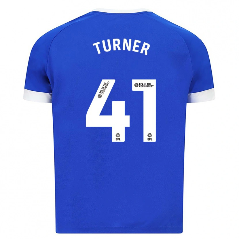Danxen Kinder Matthew Turner #41 Blau Weiß Heimtrikot Trikot 2025/26 T-Shirt Schweiz