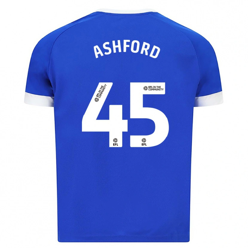 Danxen Kinder Cian Ashford #45 Blau Weiß Heimtrikot Trikot 2025/26 T-Shirt Schweiz