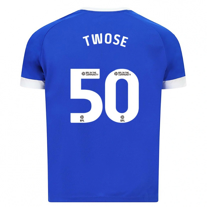 Danxen Kinder Cody Twose #50 Blau Weiß Heimtrikot Trikot 2025/26 T-Shirt Schweiz