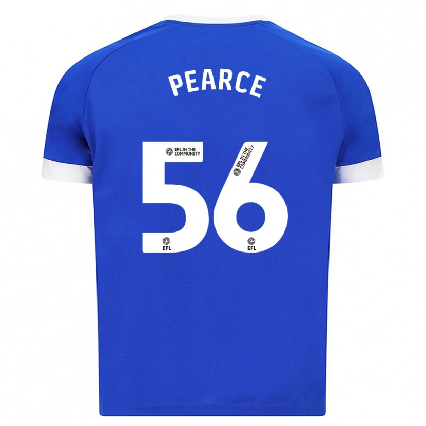 Danxen Kinder Luke Pearce #56 Blau Weiß Heimtrikot Trikot 2025/26 T-Shirt Schweiz