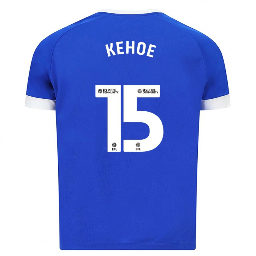 Danxen Kinder Molly Kehoe #15 Blau Weiß Heimtrikot Trikot 2025/26 T-Shirt Schweiz
