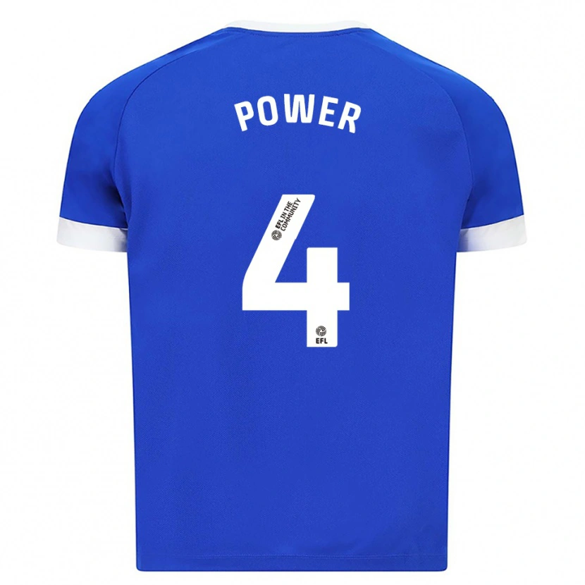 Danxen Kinder Hannah Power #4 Blau Weiß Heimtrikot Trikot 2025/26 T-Shirt Schweiz