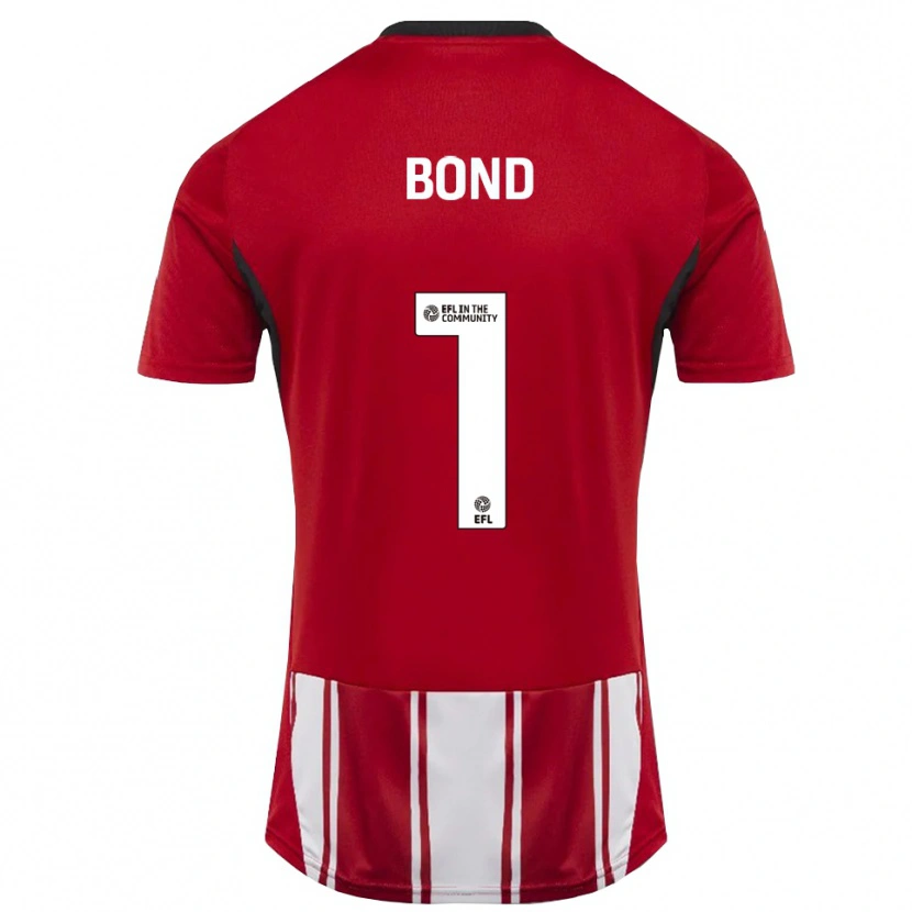 Danxen Kinder Abbi Bond #1 Rot Weiß Schwarz Heimtrikot Trikot 2025/26 T-Shirt Schweiz
