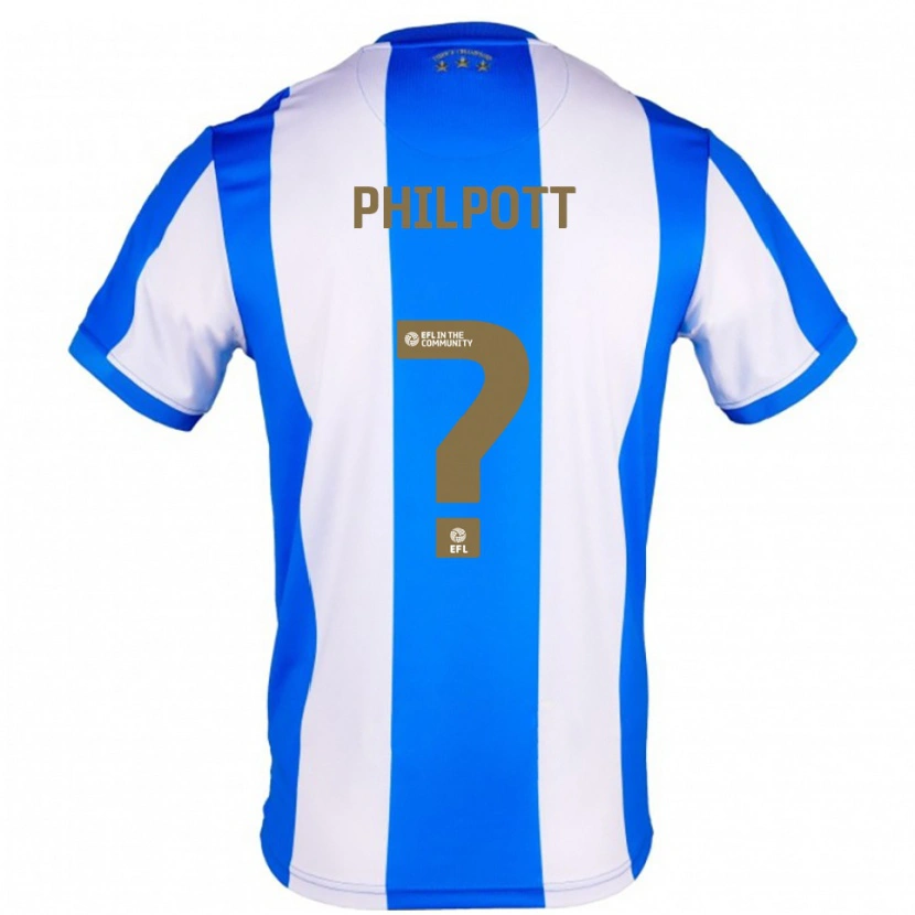 Danxen Kinder Cian Philpott #0 Blau Weiß Heimtrikot Trikot 2025/26 T-Shirt Schweiz