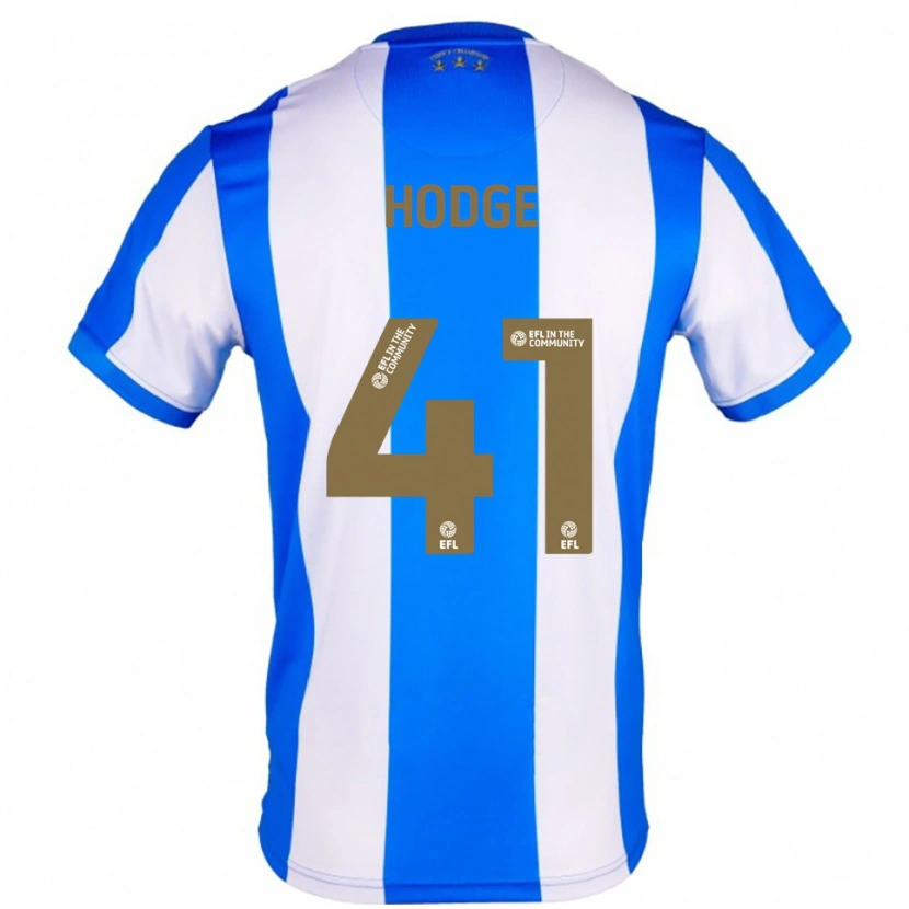 Danxen Kinder Joe Hodge #41 Blau Weiß Heimtrikot Trikot 2025/26 T-Shirt Schweiz