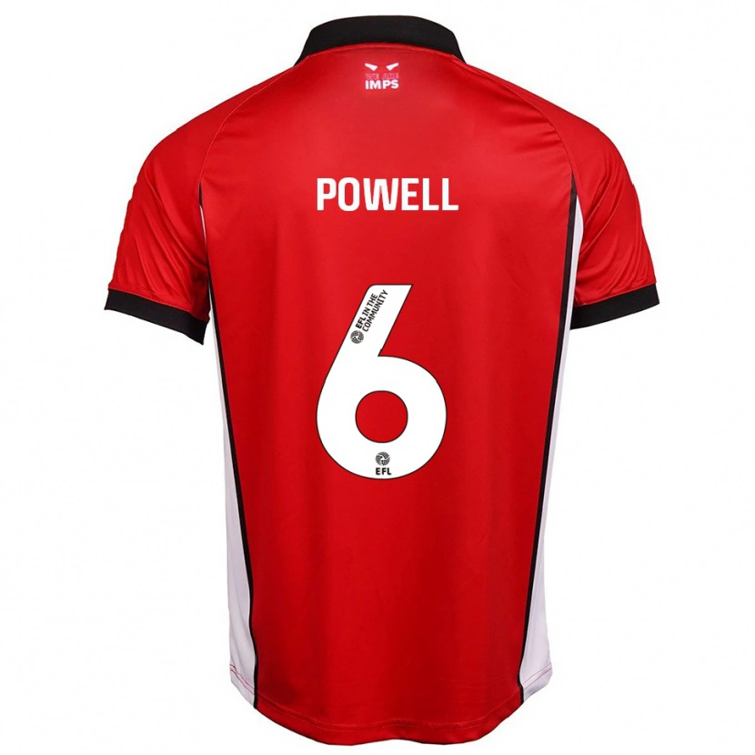 Danxen Kinder Darryl Powell #6 Rot Weiß Heimtrikot Trikot 2025/26 T-Shirt Schweiz