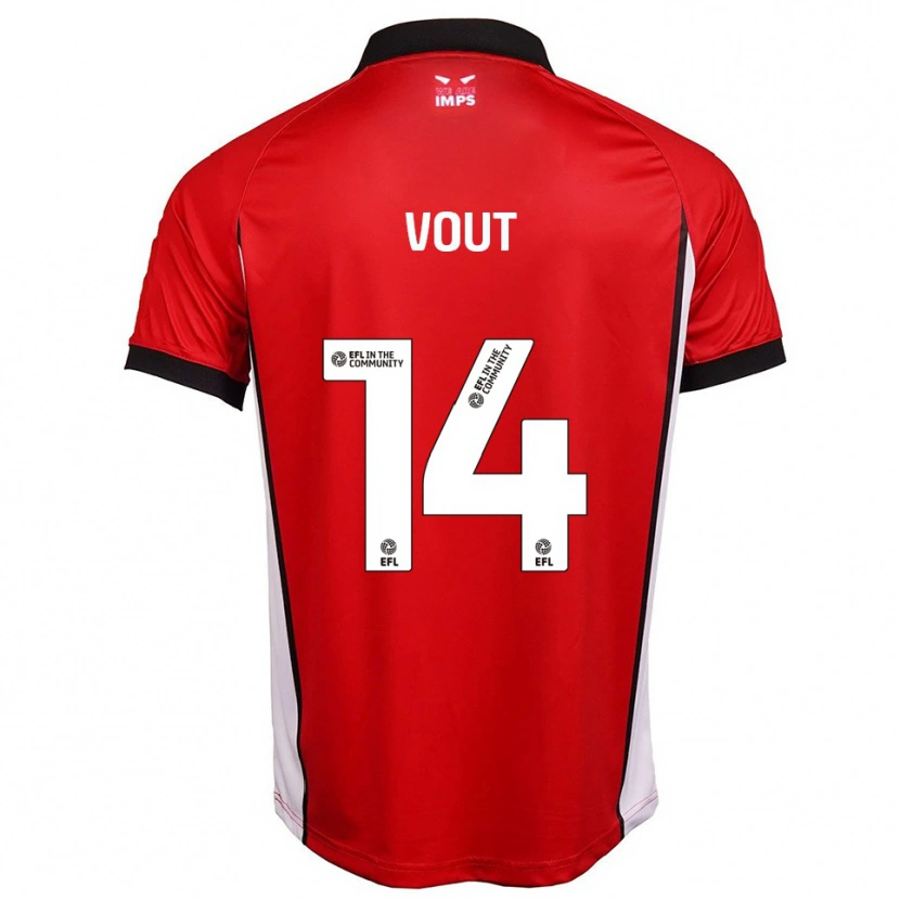 Danxen Kinder Leo Vout #14 Rot Weiß Heimtrikot Trikot 2025/26 T-Shirt Schweiz