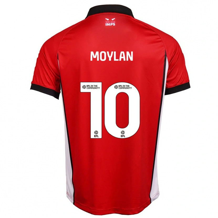 Danxen Kinder Jack Moylan #10 Rot Weiß Heimtrikot Trikot 2025/26 T-Shirt Schweiz