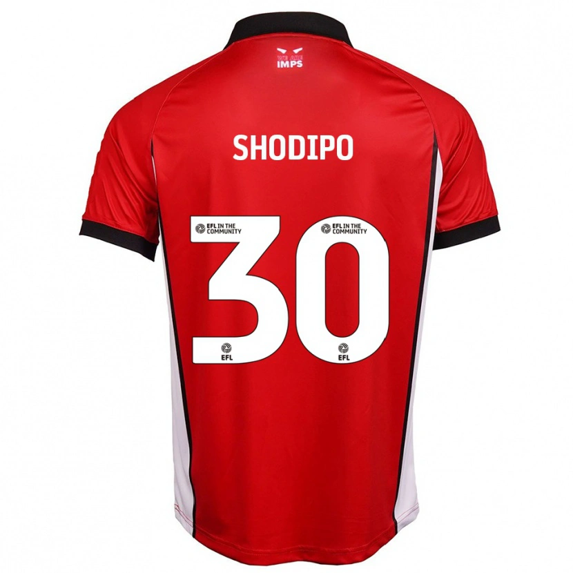 Danxen Kinder Olamide Shodipo #30 Rot Weiß Heimtrikot Trikot 2025/26 T-Shirt Schweiz