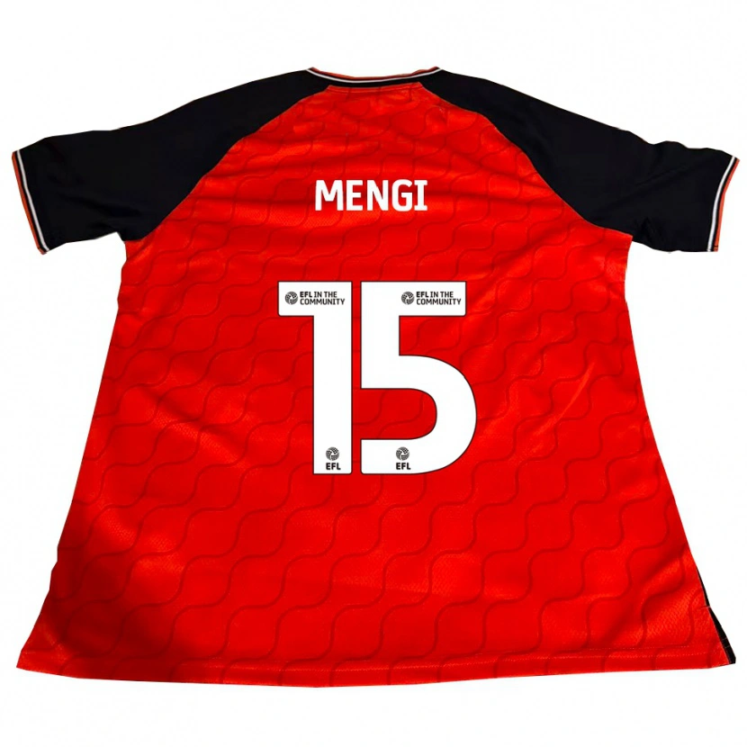 Danxen Kinder Teden Mengi #15 Orange Schwarz Weiß Heimtrikot Trikot 2025/26 T-Shirt Schweiz