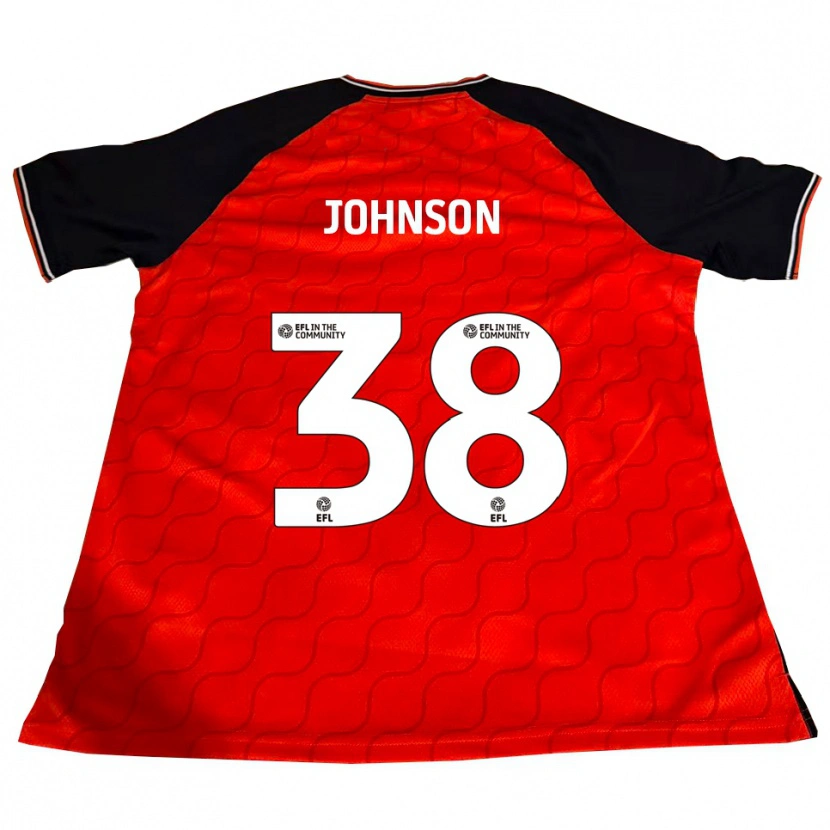 Danxen Kinder Joe Johnson #38 Orange Schwarz Weiß Heimtrikot Trikot 2025/26 T-Shirt Schweiz