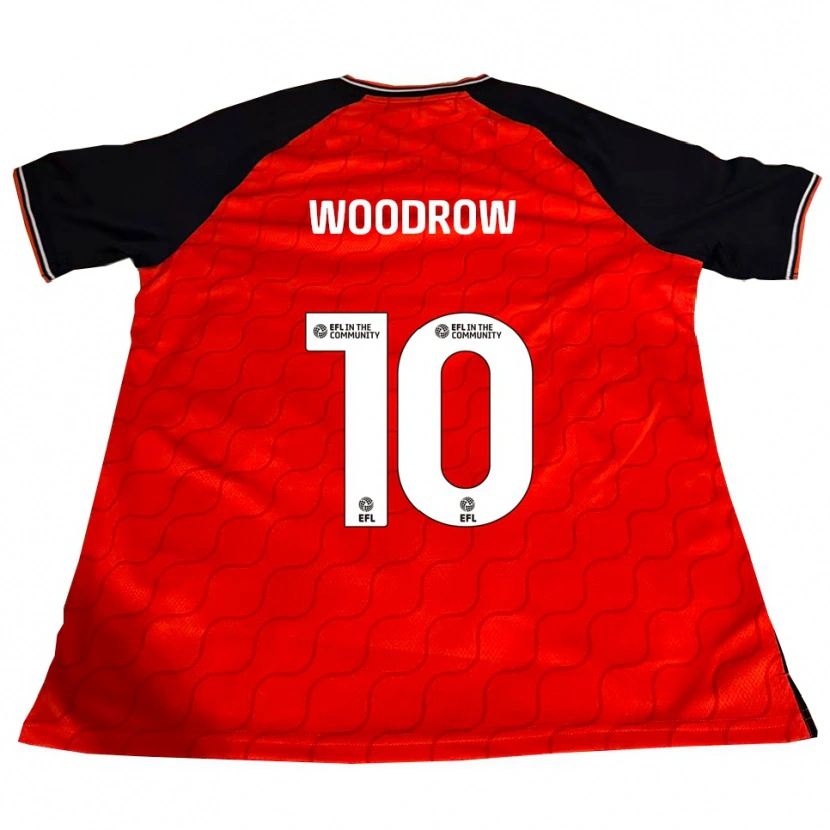 Danxen Kinder Cauley Woodrow #10 Orange Schwarz Weiß Heimtrikot Trikot 2025/26 T-Shirt Schweiz