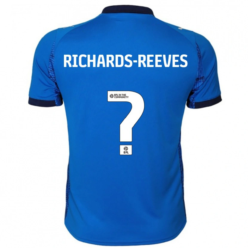 Danxen Kinder Phoebe Richards-Reeves #0 Blau Weiß Heimtrikot Trikot 2025/26 T-Shirt Schweiz