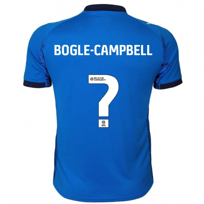 Danxen Kinder Ma'kel Bogle-Campbell #0 Blau Weiß Heimtrikot Trikot 2025/26 T-Shirt Schweiz