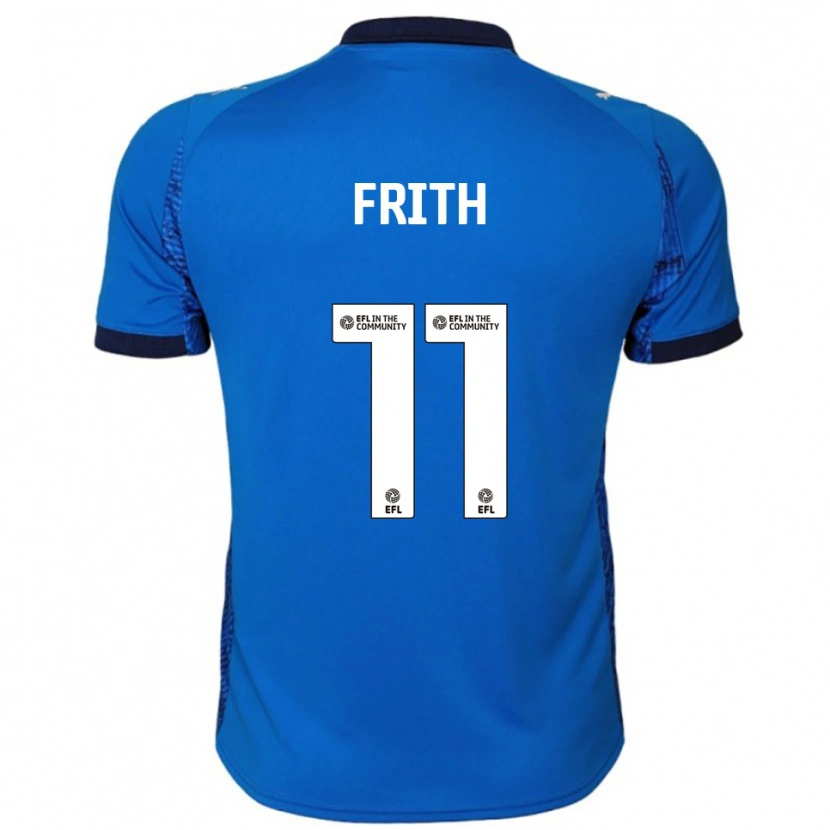 Danxen Kinder Declan Frith #11 Blau Weiß Heimtrikot Trikot 2025/26 T-Shirt Schweiz