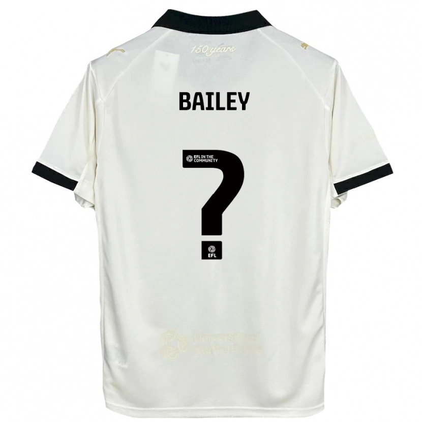 Danxen Kinder Hollie Bailey #0 Cremeweiß Schwarz Heimtrikot Trikot 2025/26 T-Shirt Schweiz