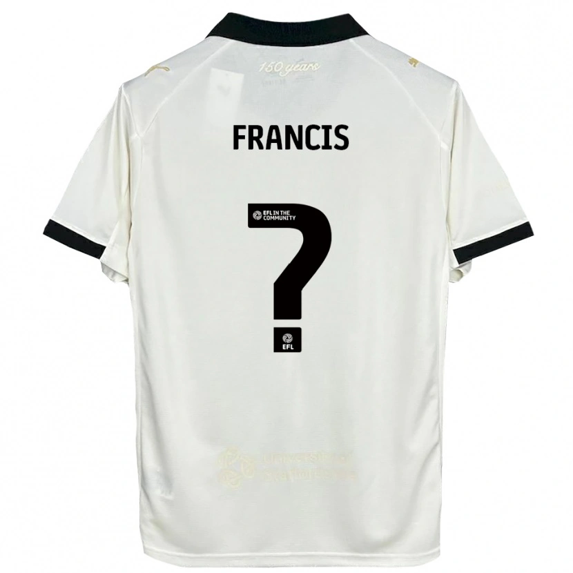 Danxen Kinder Louis Francis #0 Cremeweiß Schwarz Heimtrikot Trikot 2025/26 T-Shirt Schweiz