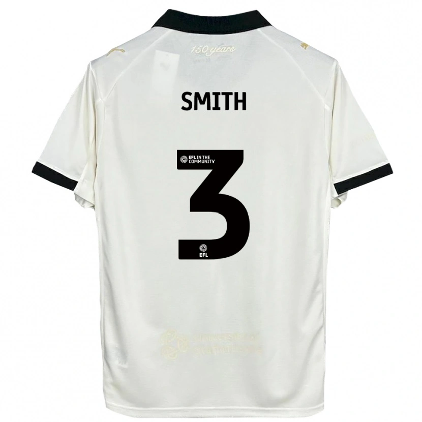 Danxen Kinder Jessica Smith #3 Cremeweiß Schwarz Heimtrikot Trikot 2025/26 T-Shirt Schweiz