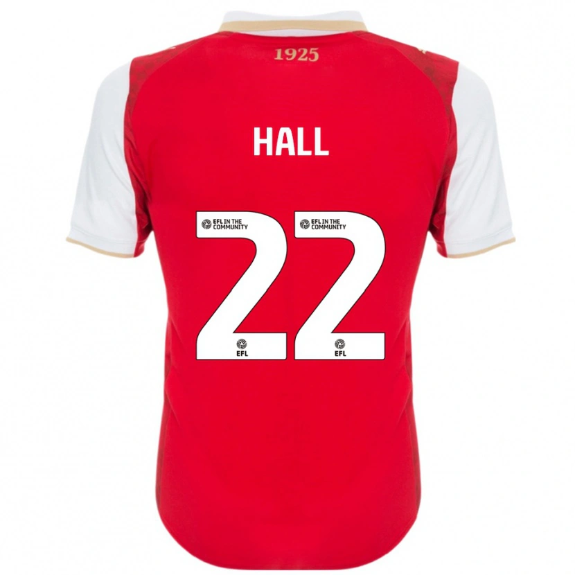 Danxen Kinder Denzel Hall #22 Rot Weiß Heimtrikot Trikot 2025/26 T-Shirt Schweiz