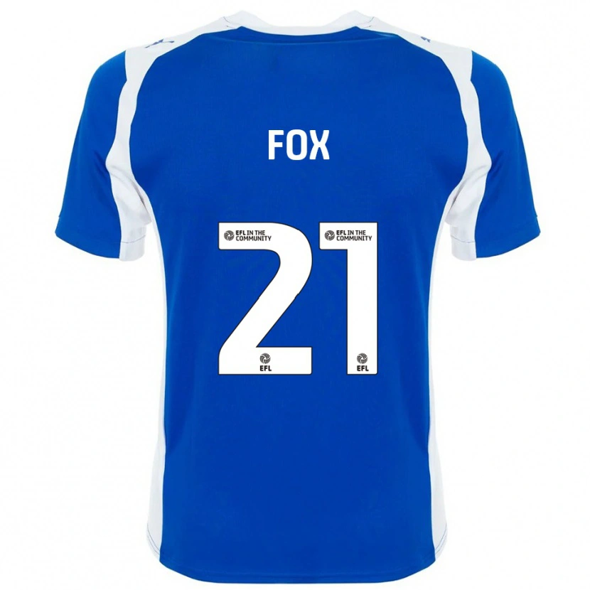 Danxen Kinder Morgan Fox #21 Blau Weiß Heimtrikot Trikot 2025/26 T-Shirt Schweiz