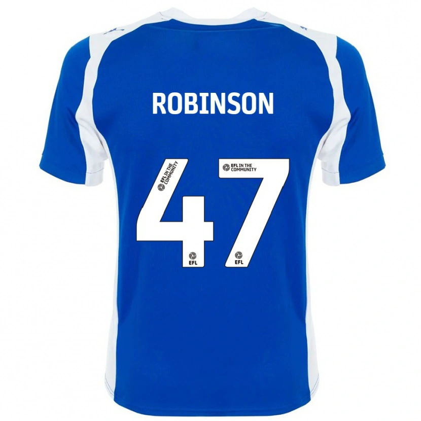 Danxen Kinder Josh Robinson #47 Blau Weiß Heimtrikot Trikot 2025/26 T-Shirt Schweiz