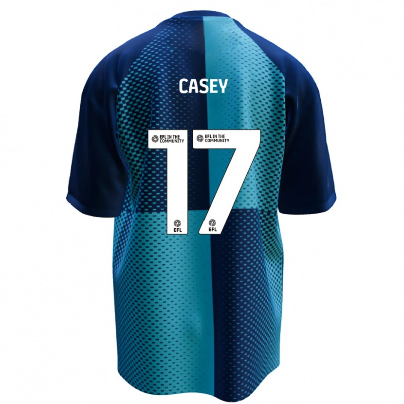 Danxen Kinder Dan Casey #17 Blau Himmelblau Heimtrikot Trikot 2025/26 T-Shirt Schweiz