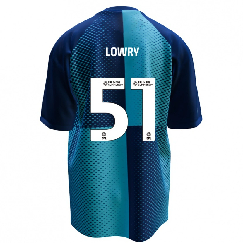 Danxen Kinder Alex Lowry #51 Blau Himmelblau Heimtrikot Trikot 2025/26 T-Shirt Schweiz