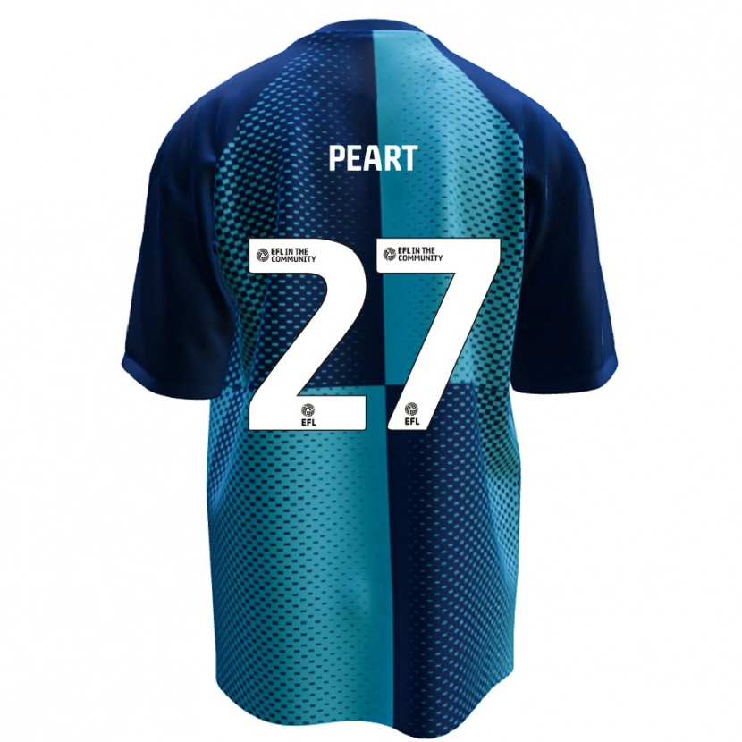 Danxen Kinder Brody Peart #27 Blau Himmelblau Heimtrikot Trikot 2025/26 T-Shirt Schweiz