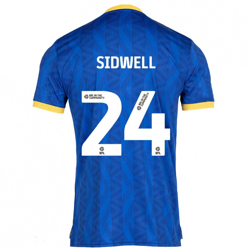 Danxen Kinder Harry Sidwell #24 Marine Gelb Heimtrikot Trikot 2025/26 T-Shirt Schweiz