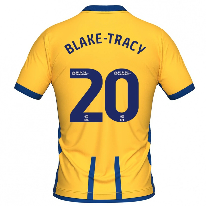 Danxen Kinder Frazer Blake-Tracy #20 Gelb Blau Heimtrikot Trikot 2025/26 T-Shirt Schweiz