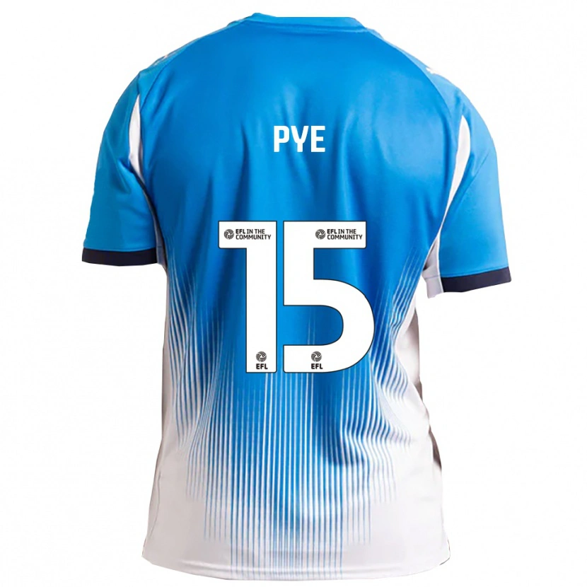 Danxen Kinder Ethan Pye #15 Blau Weiß Heimtrikot Trikot 2025/26 T-Shirt Schweiz