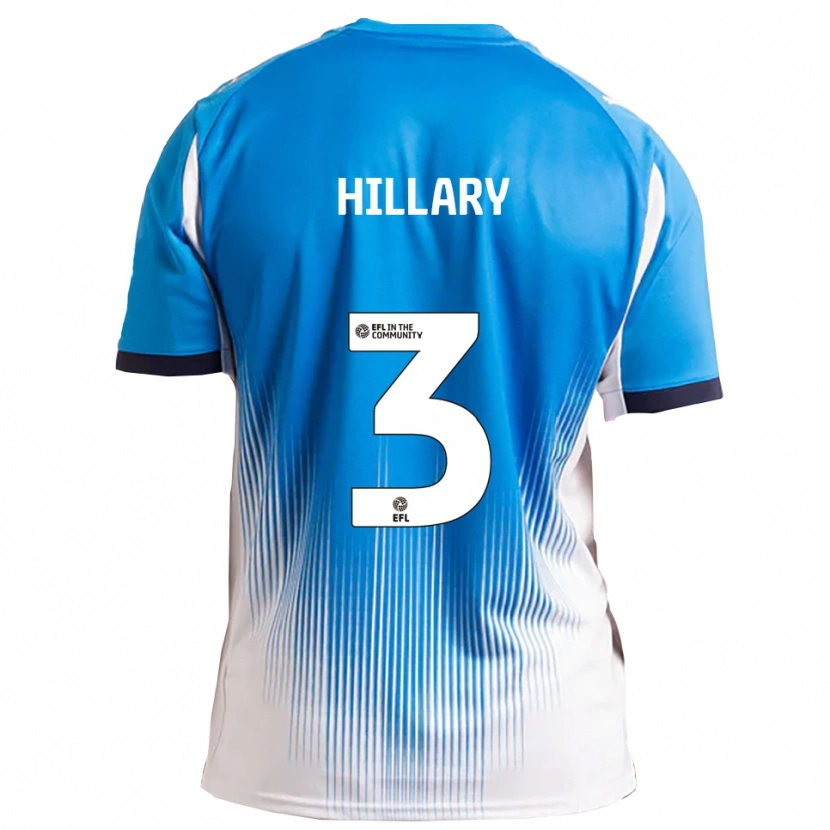 Danxen Kinder Joe Hillary #3 Blau Weiß Heimtrikot Trikot 2025/26 T-Shirt Schweiz