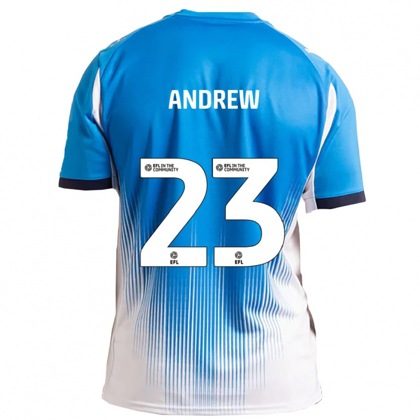 Danxen Kinder Danny Andrew #23 Blau Weiß Heimtrikot Trikot 2025/26 T-Shirt Schweiz
