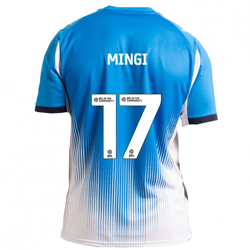 Danxen Kinder Jay Mingi #17 Blau Weiß Heimtrikot Trikot 2025/26 T-Shirt Schweiz