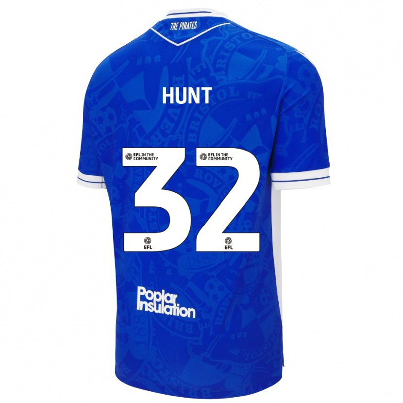 Danxen Kinder Jack Hunt #32 Blau Weiß Heimtrikot Trikot 2025/26 T-Shirt Schweiz