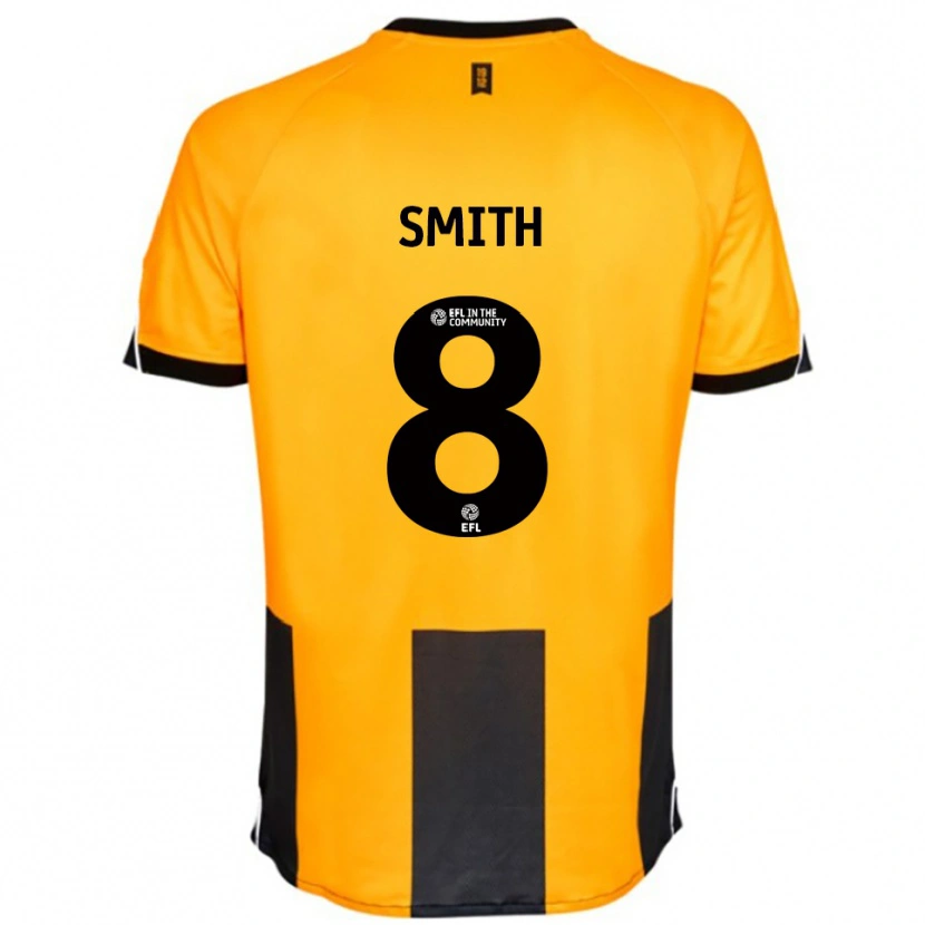 Danxen Kinder Korey Smith #8 Orange Schwarz Heimtrikot Trikot 2025/26 T-Shirt Schweiz