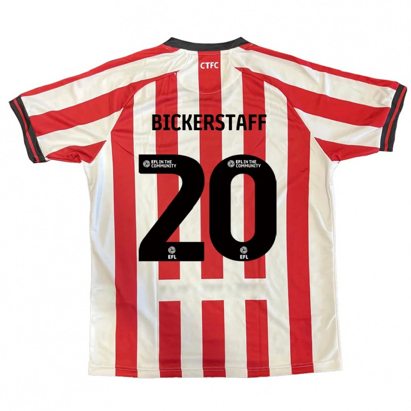 Danxen Kinder Jake Bickerstaff #20 Rot Weiß Schwarz Heimtrikot Trikot 2025/26 T-Shirt Schweiz