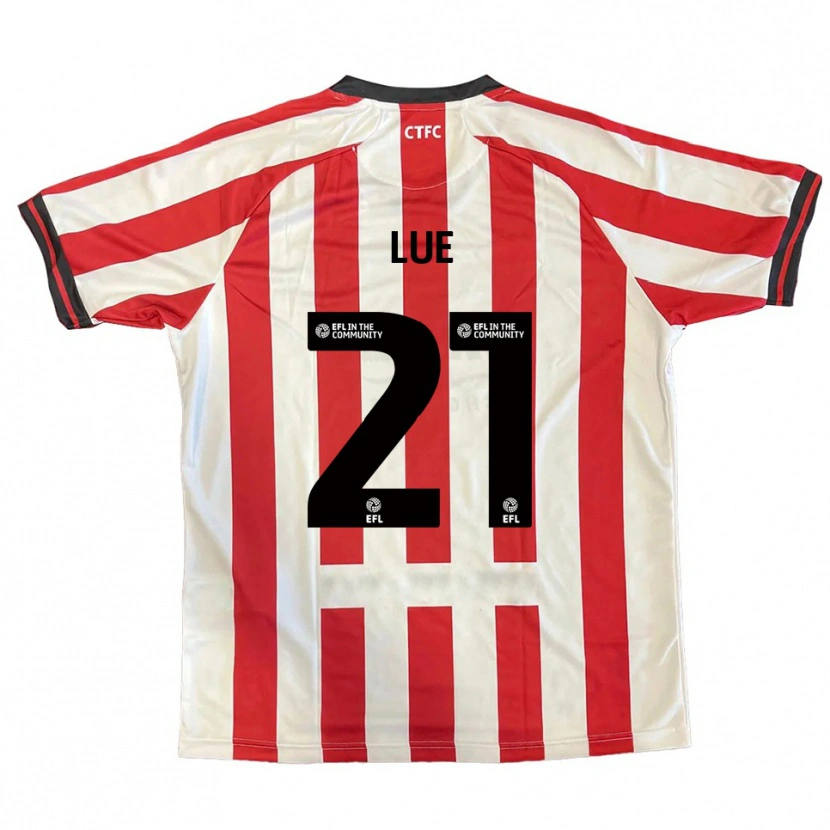 Danxen Kinder Una Lue #21 Rot Weiß Schwarz Heimtrikot Trikot 2025/26 T-Shirt Schweiz