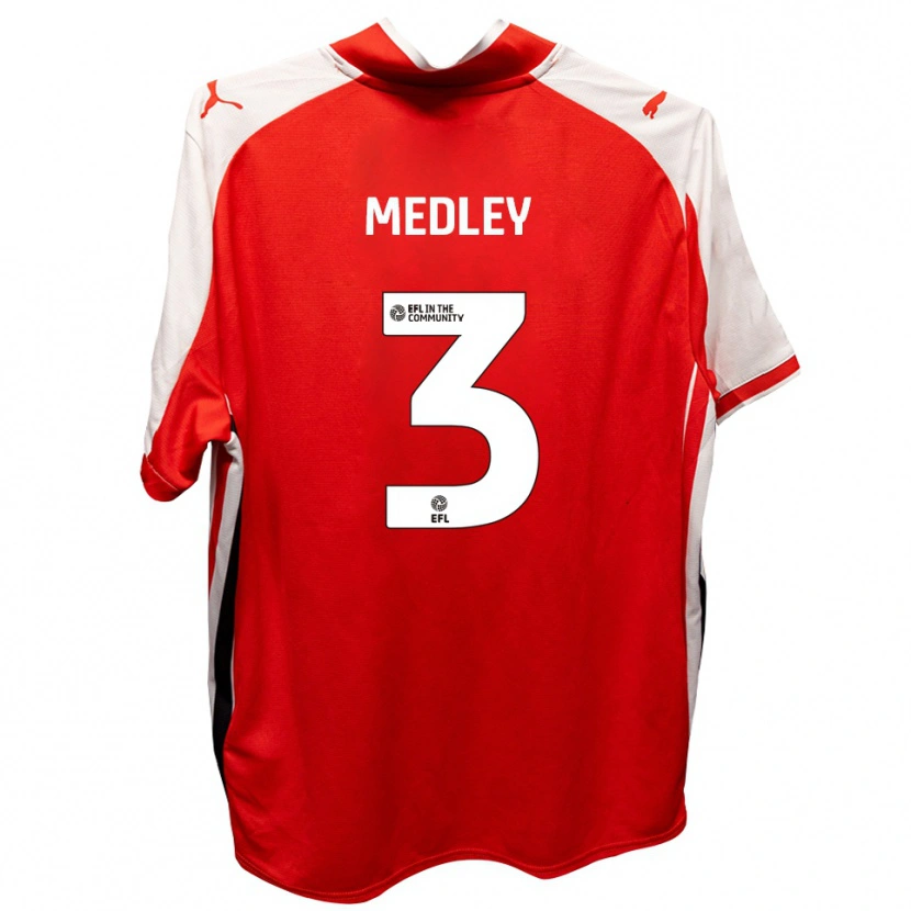 Danxen Kinder Zech Medley #3 Rot Weiß Heimtrikot Trikot 2025/26 T-Shirt Schweiz