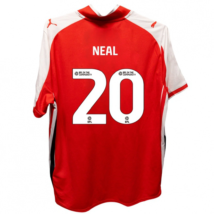 Danxen Kinder Harrison Neal #20 Rot Weiß Heimtrikot Trikot 2025/26 T-Shirt Schweiz