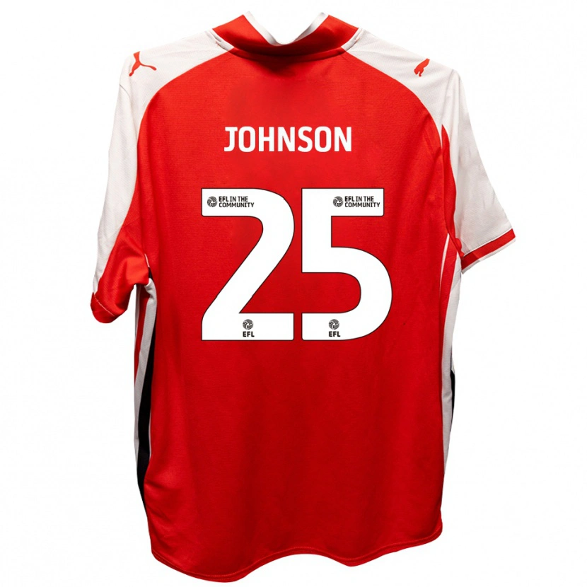 Danxen Kinder Will Johnson #25 Rot Weiß Heimtrikot Trikot 2025/26 T-Shirt Schweiz