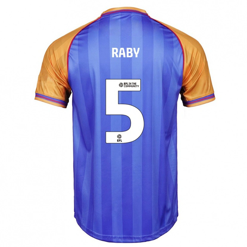 Danxen Kinder Alice Raby #5 Blau Orange Heimtrikot Trikot 2025/26 T-Shirt Schweiz