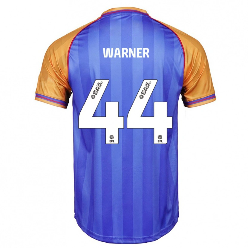 Danxen Kinder James Warner #44 Blau Orange Heimtrikot Trikot 2025/26 T-Shirt Schweiz