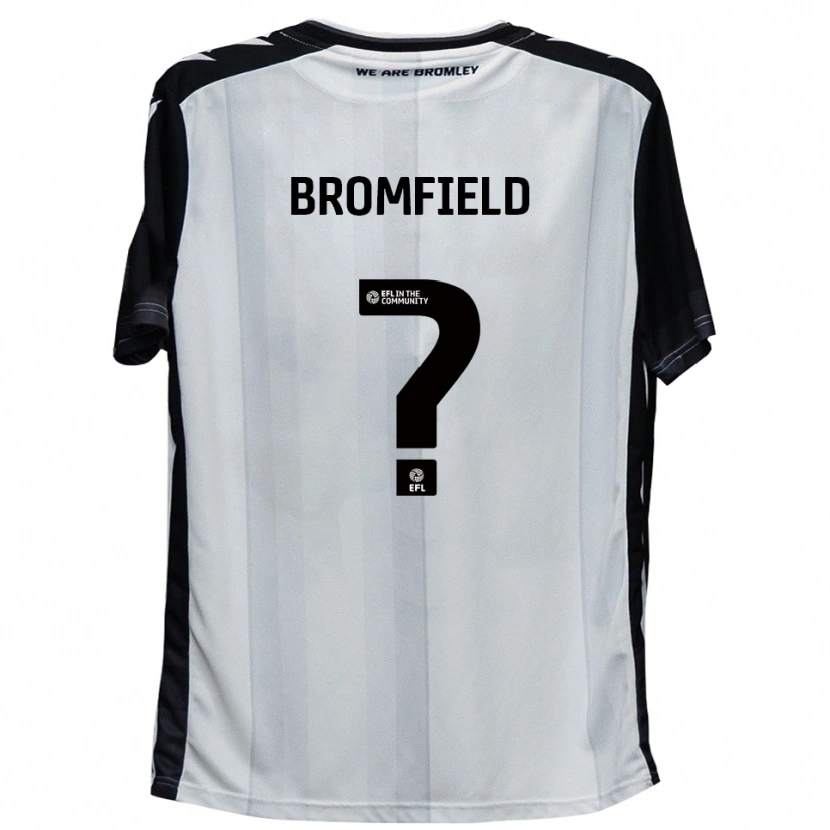 Danxen Kinder Mercedes Bromfield #0 Weiß Schwarz Heimtrikot Trikot 2025/26 T-Shirt Schweiz