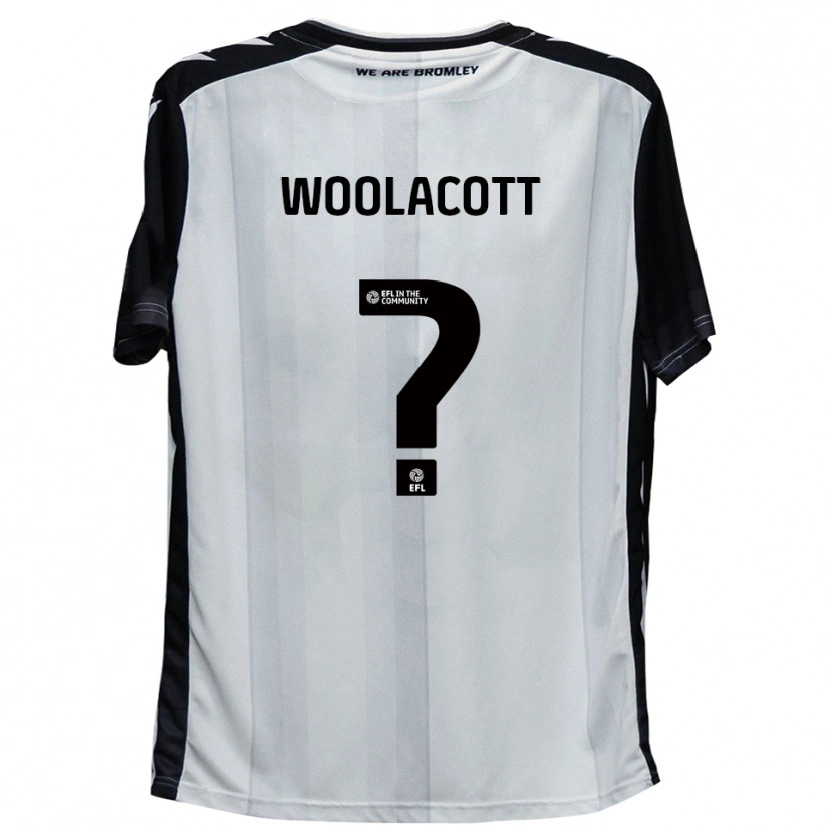 Danxen Kinder Olivia Woolacott #0 Weiß Schwarz Heimtrikot Trikot 2025/26 T-Shirt Schweiz