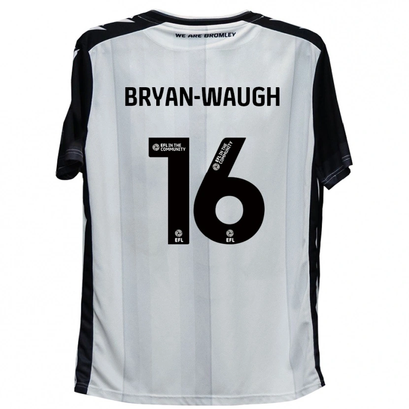 Danxen Kinder Brandon Bryan-Waugh #16 Weiß Schwarz Heimtrikot Trikot 2025/26 T-Shirt Schweiz