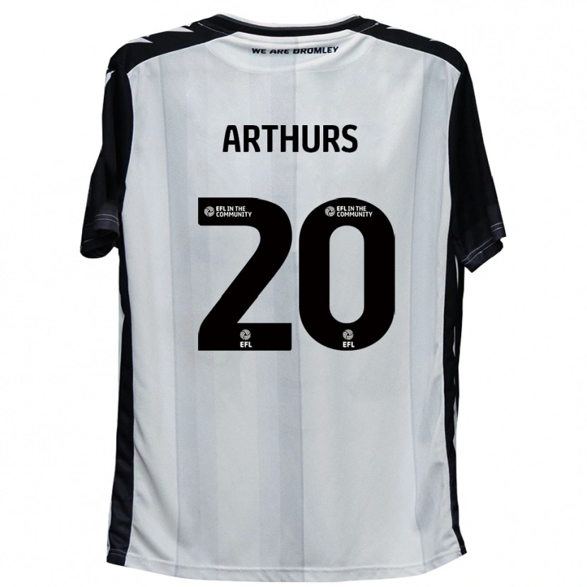 Danxen Kinder Jude Arthurs #20 Weiß Schwarz Heimtrikot Trikot 2025/26 T-Shirt Schweiz