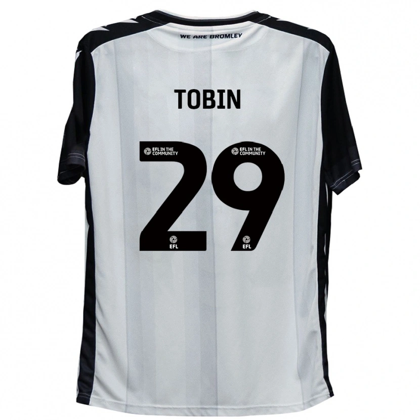 Danxen Kinder Josh Tobin #29 Weiß Schwarz Heimtrikot Trikot 2025/26 T-Shirt Schweiz